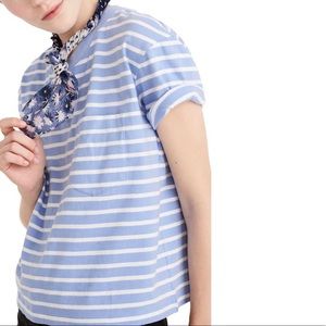 Madewell Baker Stripe Easy Tee